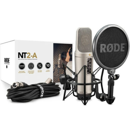 RODE NT2-A Large-Diaphragm Multipattern Condenser Microphone4