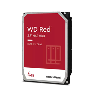 Western Digital Red Plus 4TB 5400rpm SATA 6Gb/s CMR 128MB Cache 3.5Inches NAS Internal Hard Drive ( WD40EFZX)