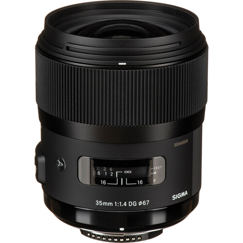 Sigma 35mm f/1.4 DG HSM Art Lens for Nikon F0