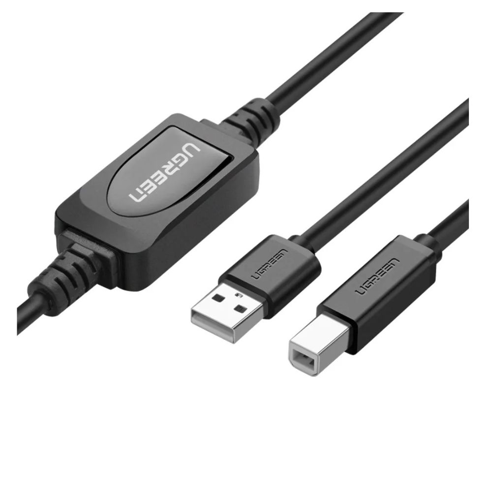 UGREEN US122 USB 2.0 A Male to B Male Printer Cable 10m-10374