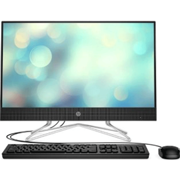 HP All-in-One 24-df0250nh, Intel® Core™ i5-1035G1,  8 GB DDR4 3200,  1TB HDD, Windows 10,  DVD-Writer, 23.8 Inches FHD Touch Screen, USB Keyboard and Mouse (2D4L3EA)0