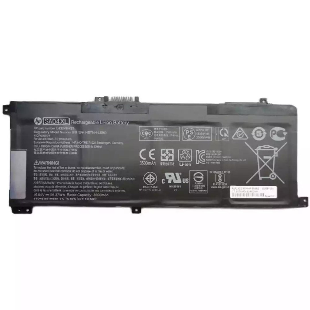 55.67Wh HP ENVY x360 15-dr1070wm 15-dr1072ms battery- SA04XL4