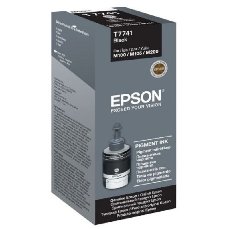 Ink Cart Epson T7741 Pigment Ink, Black – 140ml – C13T77414A3