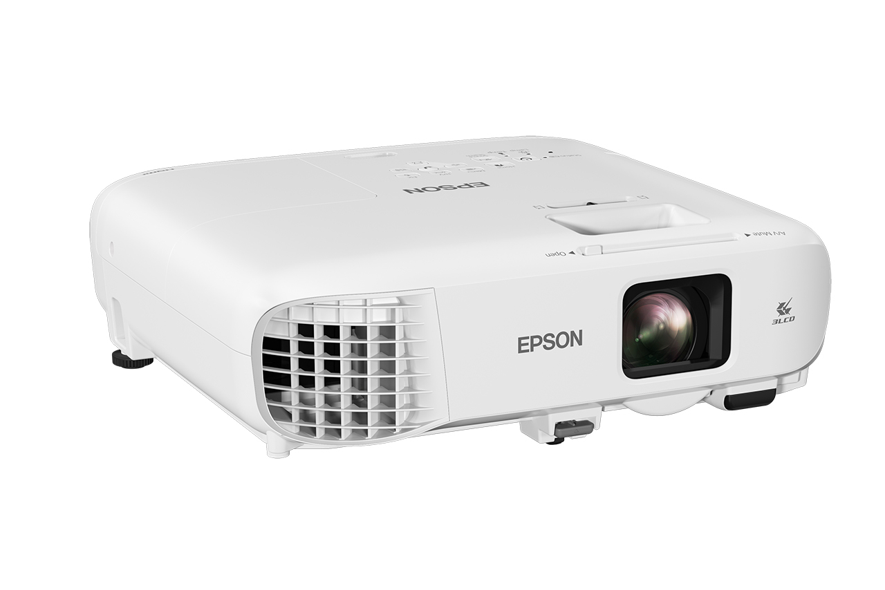 Epson EB-982W Projector 3LCD Technology, WXGA, 1280 x 800, 16:10, 4200 Lumen - 2600 Lumen (economy), 16,000 : 1- V11H987040