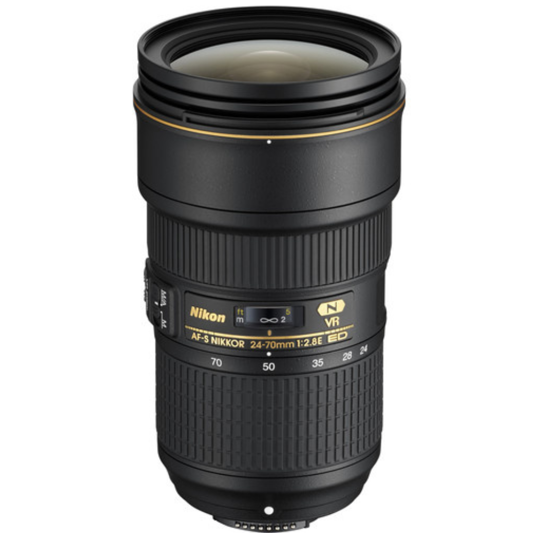Nikon AF-S NIKKOR 24-70mm f/2.8E ED VR Lens