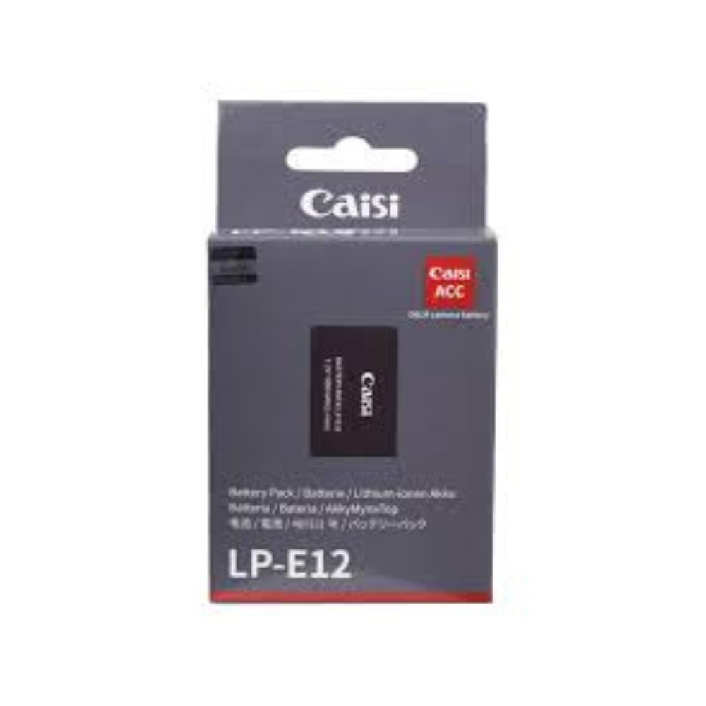 CAISI LP-E12 Kit (2 Batteries + Dual Charger) 4