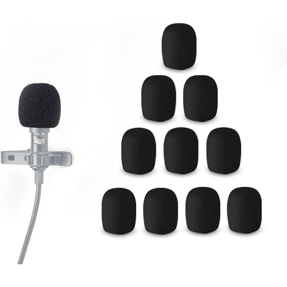 BY-B05F 3-PACK FOAM WINDSCREENS FOR LAVALIER MICROPHONES