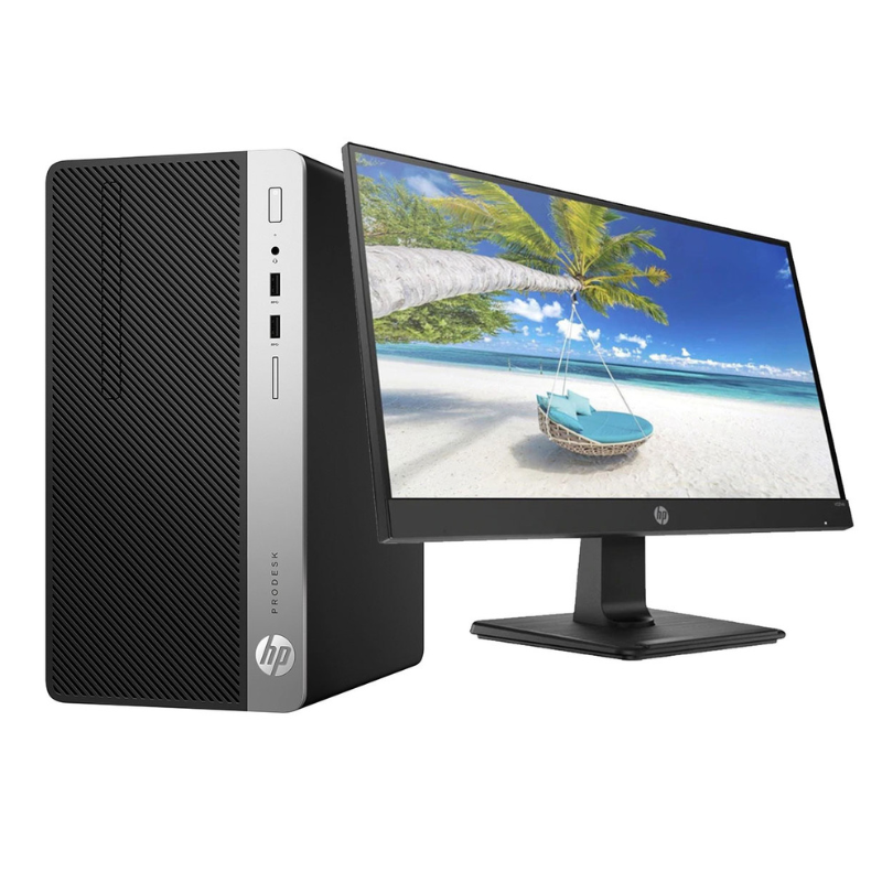 HP ProDesk 480 G4 Microtower Business PC,Intel Core i3,6th GEN ,8 GB RAM DDR4,1 TB HDD,22-inch Display4