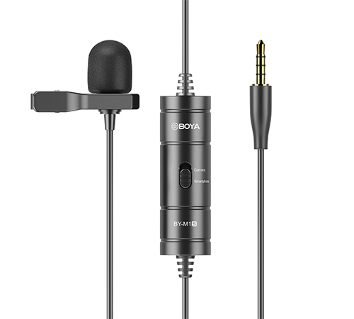BOYA BY-M1S Omnidirectional lavalier microphone0
