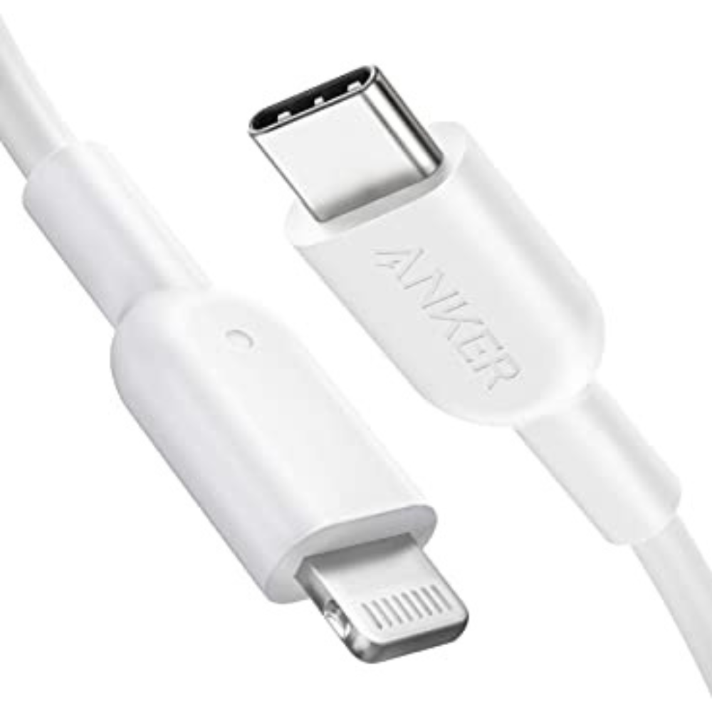 Anker USB C Cable, Powerline III USB C to USB C Charger Cable 2.0 (6ft) & Powerline II USB C to Lightning Cable (6ft)3