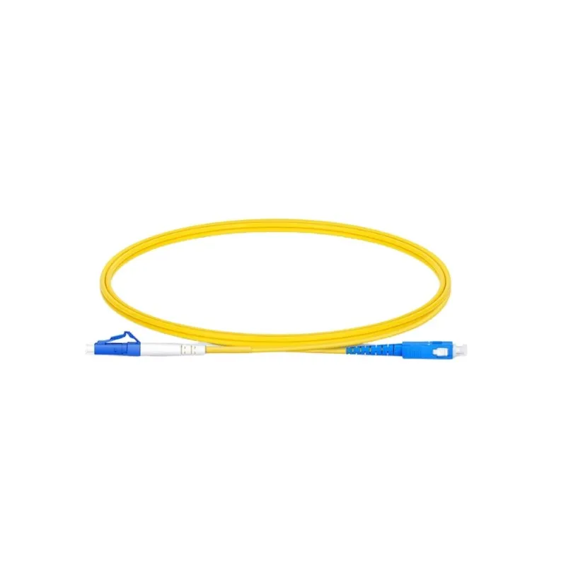 Lightwave SC UPC to SC UPC Multimode OM2 Duplex 3M Fiber Patch Cord