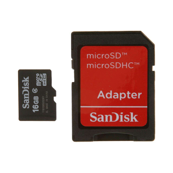 SanDisk SDQM-016G-B35A - microSDHC Memory Card 16GB, Class 4, with SD Adapter, (SDSDQM-016G-B35A)2