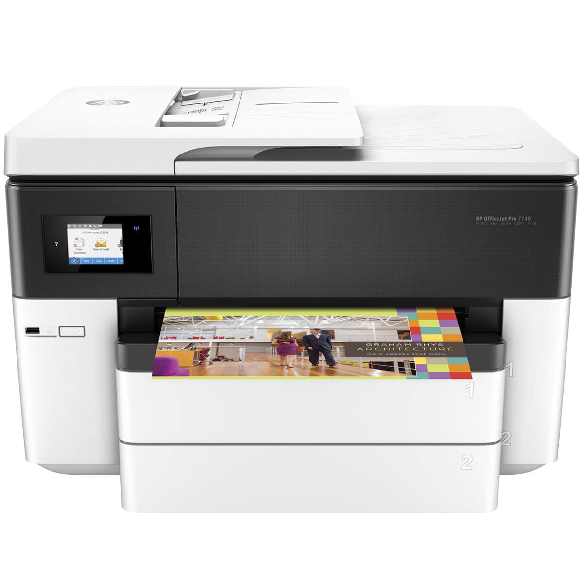 HP OfficeJet Pro 7740 Wide Format Wi-Fi All-in-One Printer4