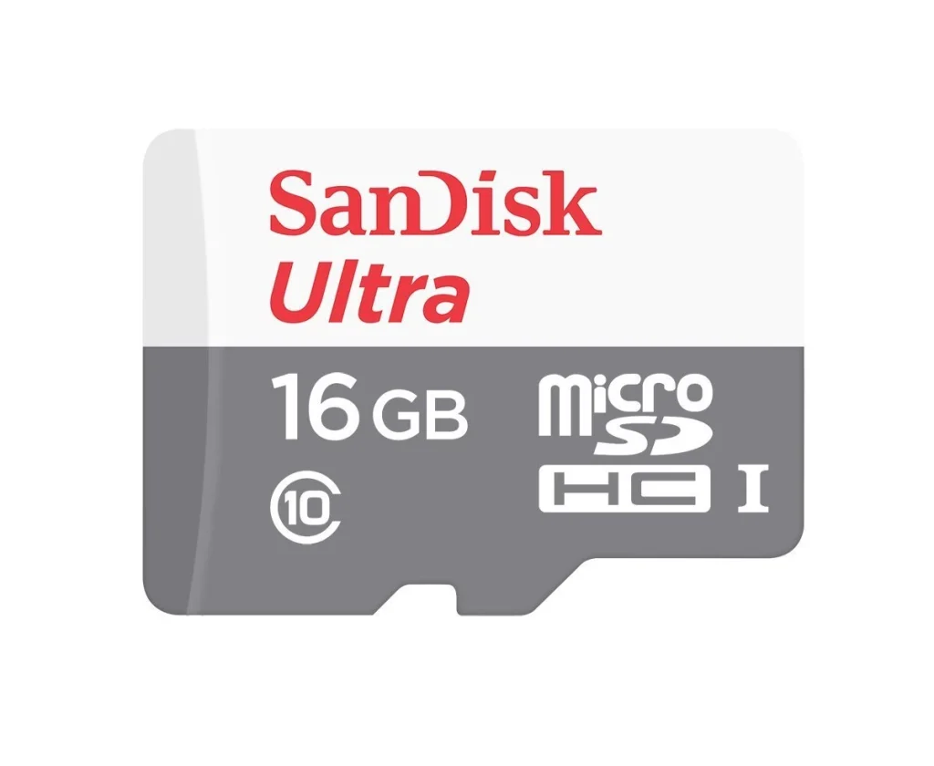 SanDisk Ultra MicroSD CLASS 10 80MBPS 16GB SDSQUNS-016G-GN3MN