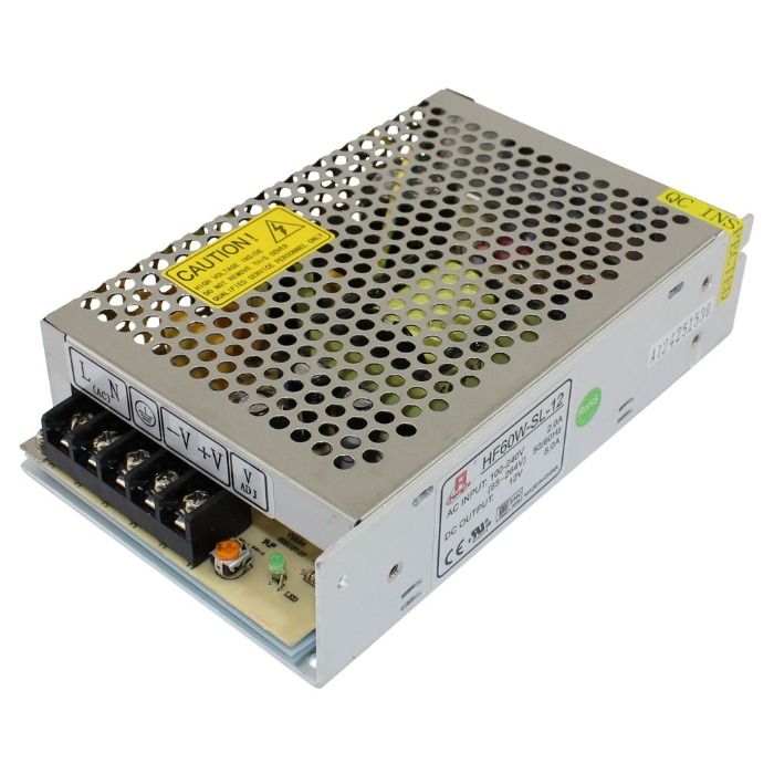 12V 5A CCTV Closed Power Supply – Reliable & Compact PSU0