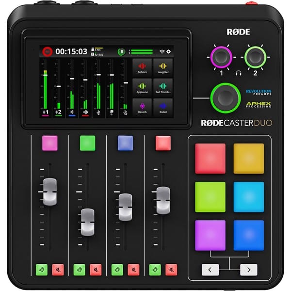 RODE RODECaster Duo Integrated Audio Production Studio (Black)3