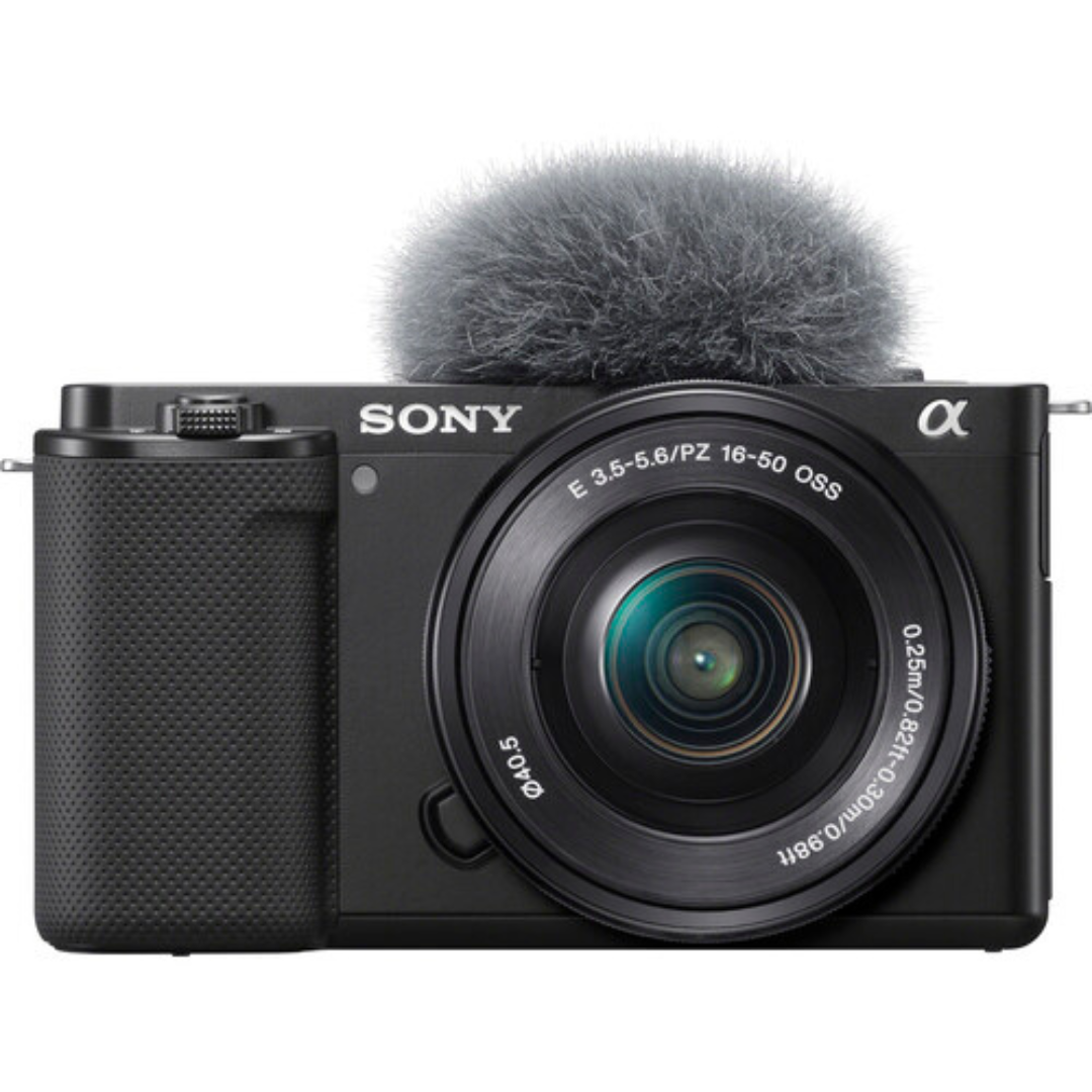 Sony ZV-E10 Mirrorless Camera with 16-50mm Lens (Black)0