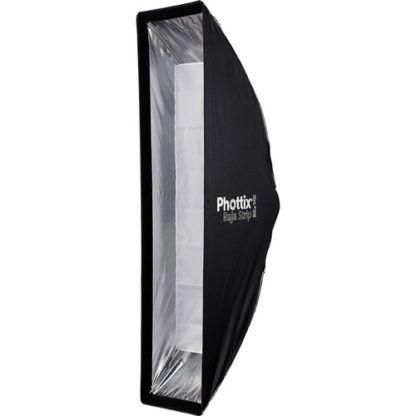Phottix Raja Strip Softbox with Grid (30 x 140 cm)0