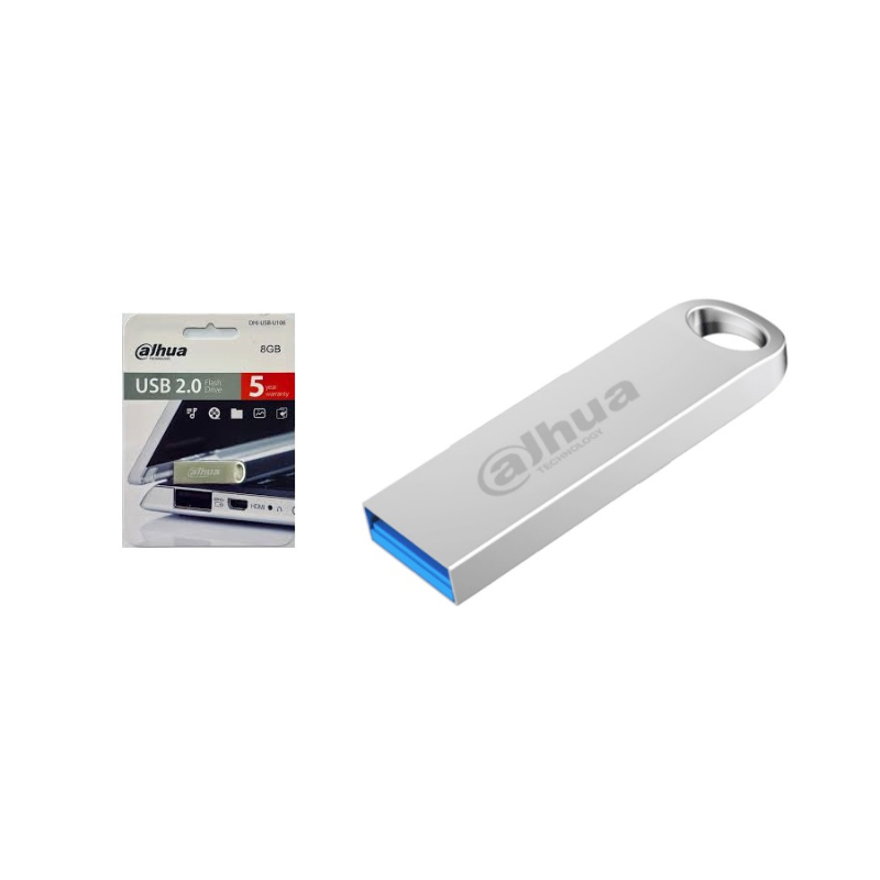 Dahua 8GB Flash Drive USB.2.0 – DHI-USB-U106-20-8GB2