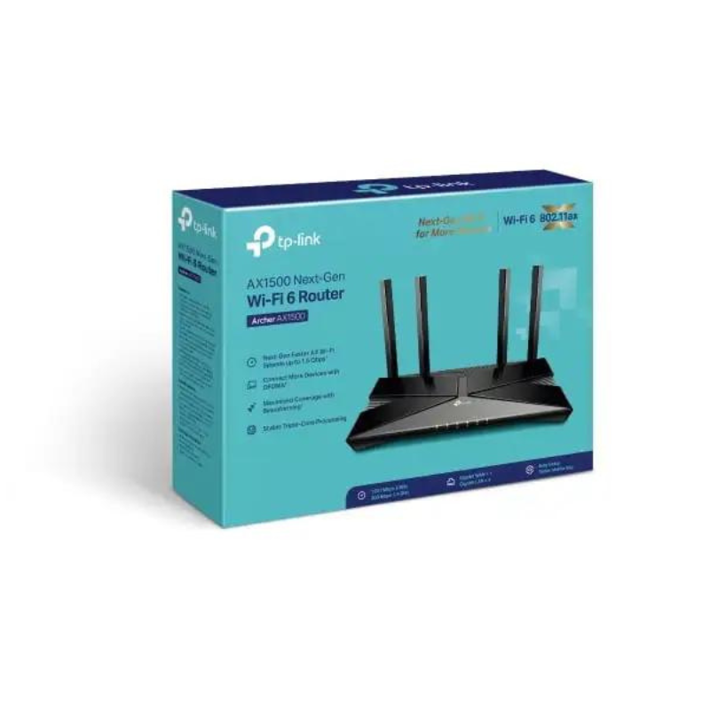 TP-Link Wifi 6 AX1500 Smart WiFi Router (Archer AX10)4