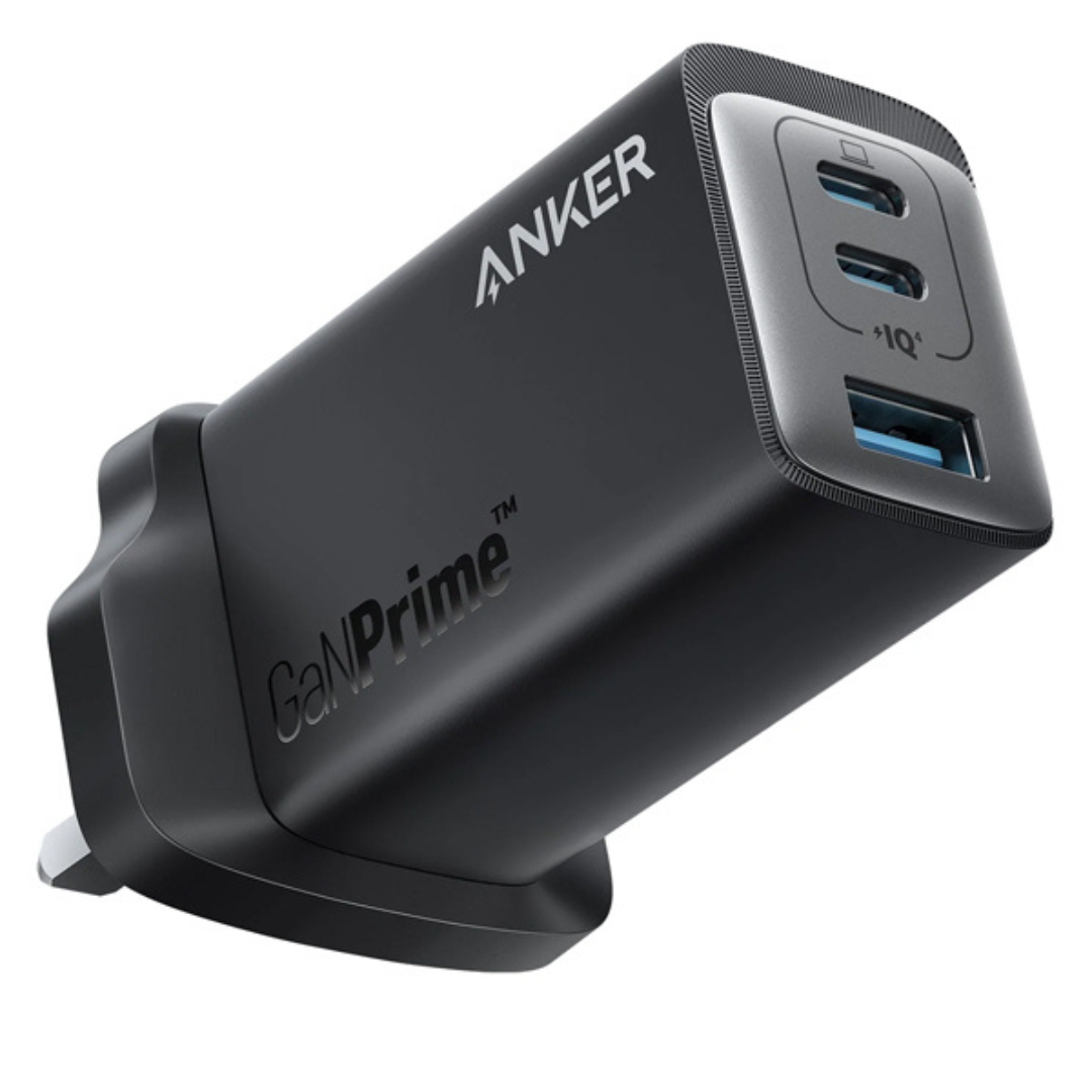Anker 735 Charger (GaNPrime 65W) with USB-C to USB-C Cable- A26682113