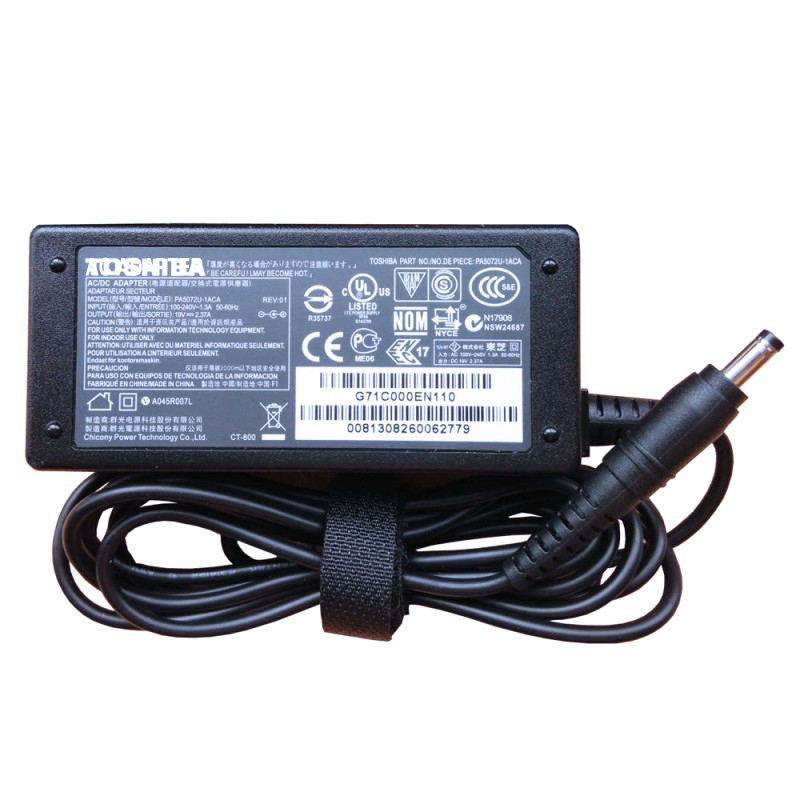 Toshiba Portege Z30 45W/65W 19V 2.37A/3.42A Power Adapter0