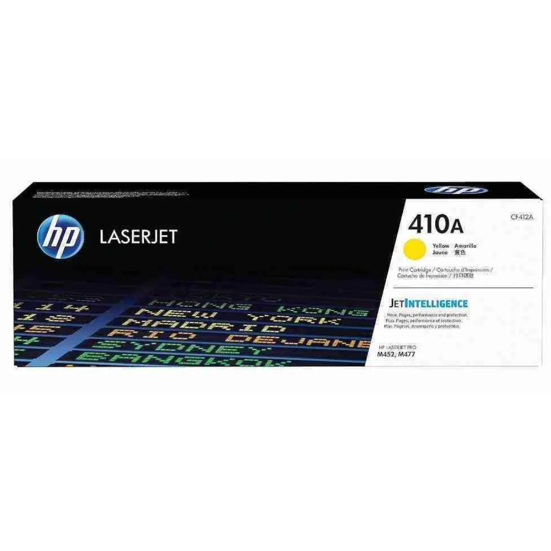 HP 410A Yellow Original LaserJet Toner Cartridge- CF412A0