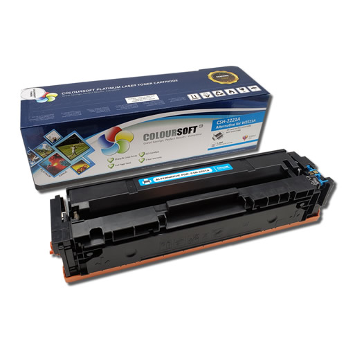 HP 222A Cyan Original LaserJet Toner Cartridge - W2221A