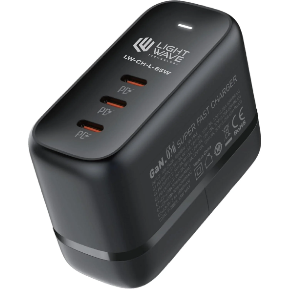 Lightwave 65W Travel Adapter-LW-CH-L-65W
