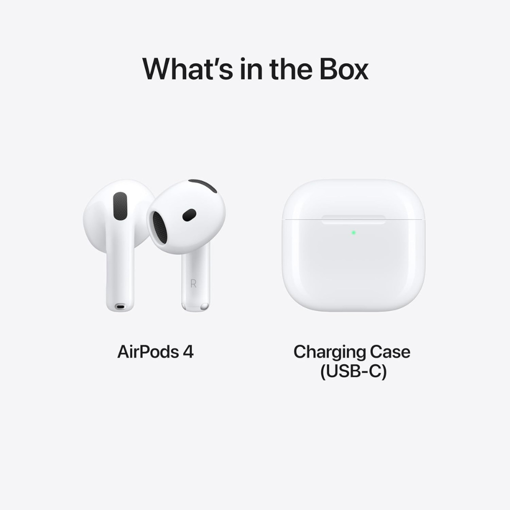 Apple AirPods 4 Wireless Earbuds with Charging Case3
