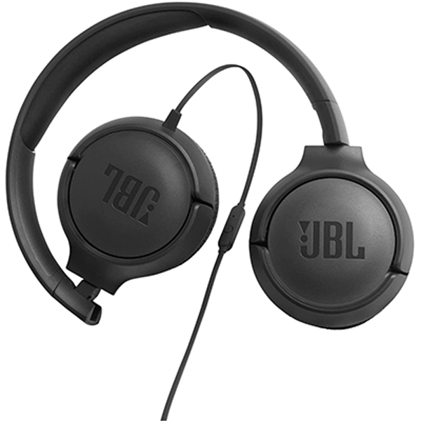 JBL TUNE 500 - Wired On-Ear Headphones - Black3