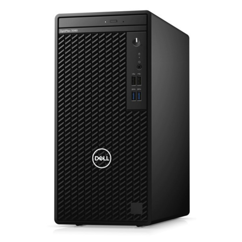  Dell OptiPlex 3080 Tower, Core i3 10105, 4GB, 1TB, Ubuntu, DVD+/-RW, USB Keyboard and Mouse– S202O3080MTACU3