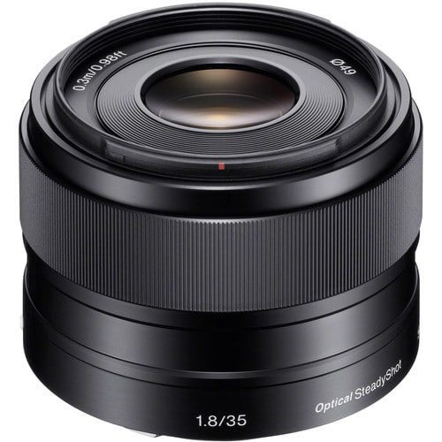 SONY E 35MM F/1.8 OSS LENS