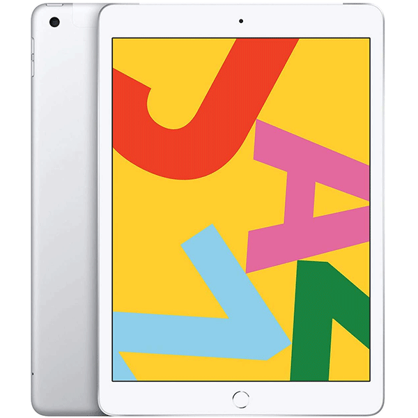 Apple iPad (10.2-inch, Wi-Fi + Cellular, 128GB) - Silver (8th Generation)0