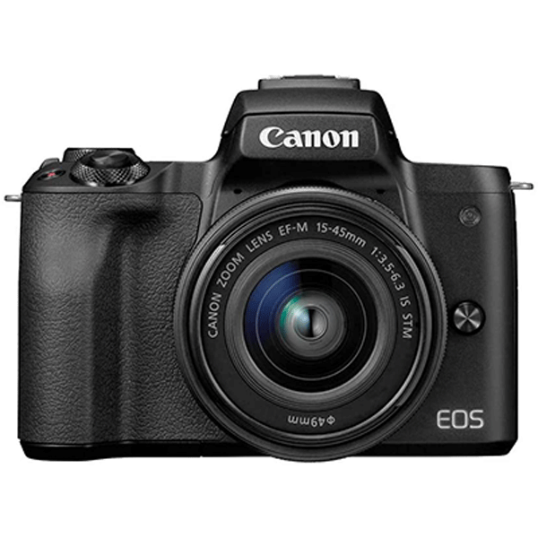 Canon EOS M50 Compact System Camera and EF-M 15-45 mm f/3.5-6.3 IS STM Lens – Black2