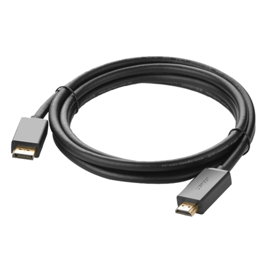 UGREEN DP Male to HDMI Male Cable 1.5m (Black) – UG-102393