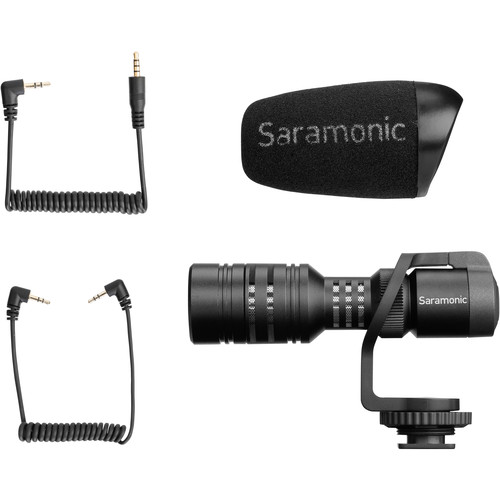 Saramonic Vmic Mini Ultracompact Camera-Mount Shotgun Microphone3
