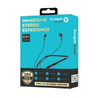 Scooper Smart S22 – EN2 Wireless Neckband Earphones0