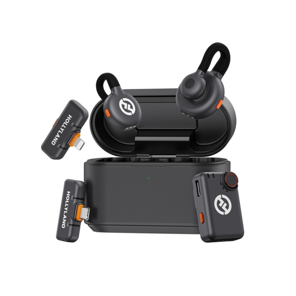 Hollyland LARK M2S Ultimate Combo 2-Person Wireless Microphone -