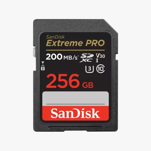 SanDisk Extreme PRO 256GB SDXC UHS-I Card 200 MBPs-SDSDXXD-256G-GN4IN2