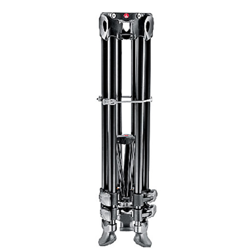 MANFROTTO MVT502AM VIDEO TRIPOD WITH MVH500 FLUID HEAD AND MIDDLE SPREADER