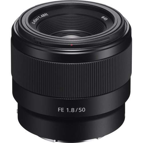 Sony FE 50mm f/1.8 full frame0