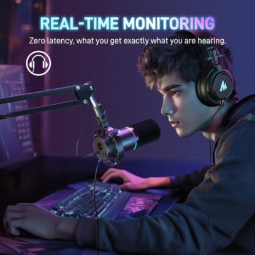 MAONO PD200X USB/XLR Dynamic Microphone(Black