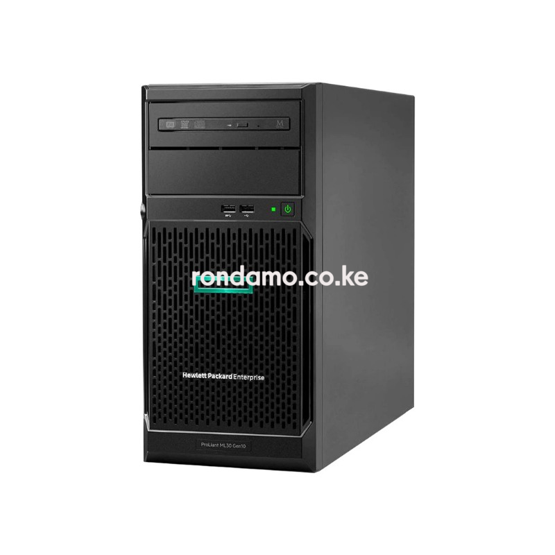 HP ProLiant ML30 Gen10 MicroTower Server with Intel Xeon E-2224, 8GB DDR4, 1TB HDD 1 Year Warranty 