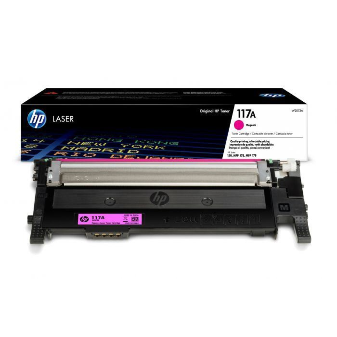 HP 117A Magenta Original Laser Toner Cartridge- W2073A4