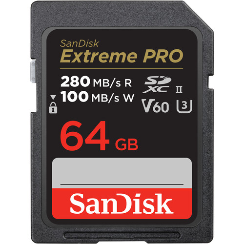 SanDisk 64GB Extreme PRO 280MB/s – SDSDXEP-064G-GN4IN