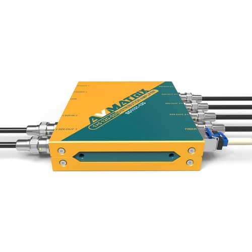 AVMATRIX SD1151-12G 12G-SDI 1×5 Reclocking Distribution Amplifier