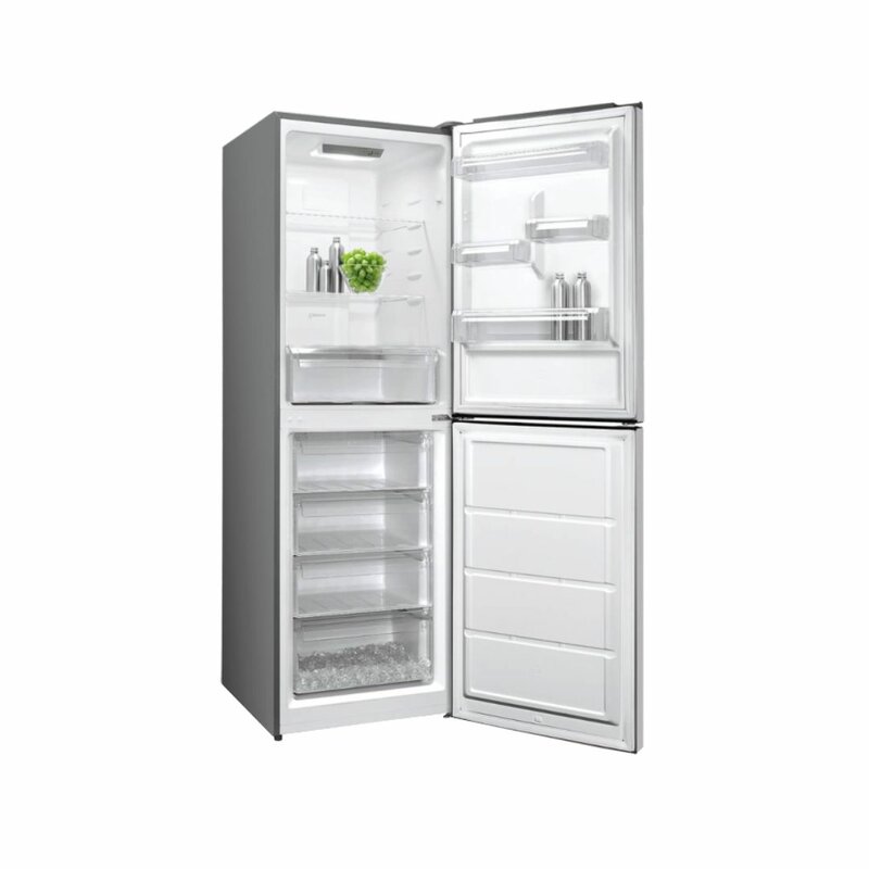 Beko BAD530 UK KE 228L Double Door Fridge – No Frost, Inox3