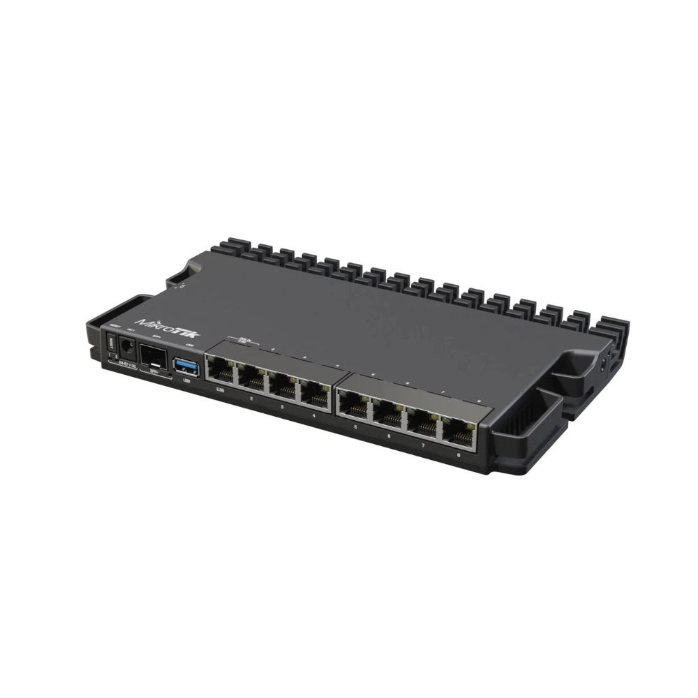 MikroTik RB5009UG+S+IN Wired Router 2.5 Gigabit Ethernet Black-RB5009UG+S+IN