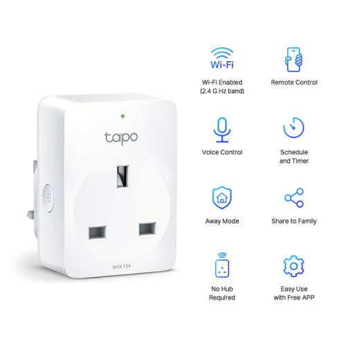 TP-Link Mini Smart Wi-Fi Socket – TL-TAPO P100-13